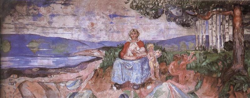 Edvard Munch Alma mater china oil painting image